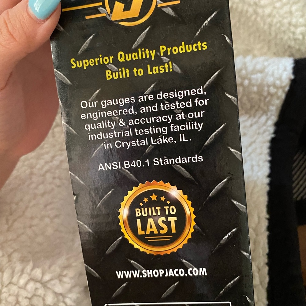Tire inflator gauge